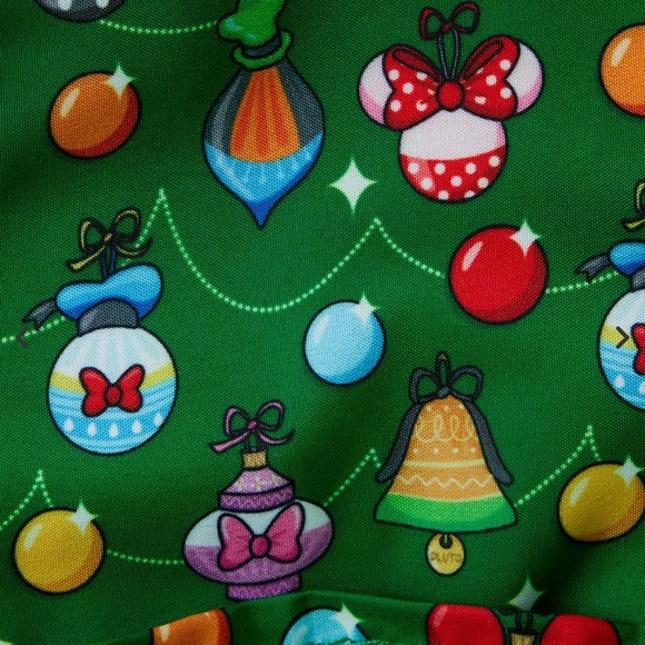 Loungefly Disney Chip 'N Dale Christmas Tree LED Lights Mini Backpack - Picture 4 of 7